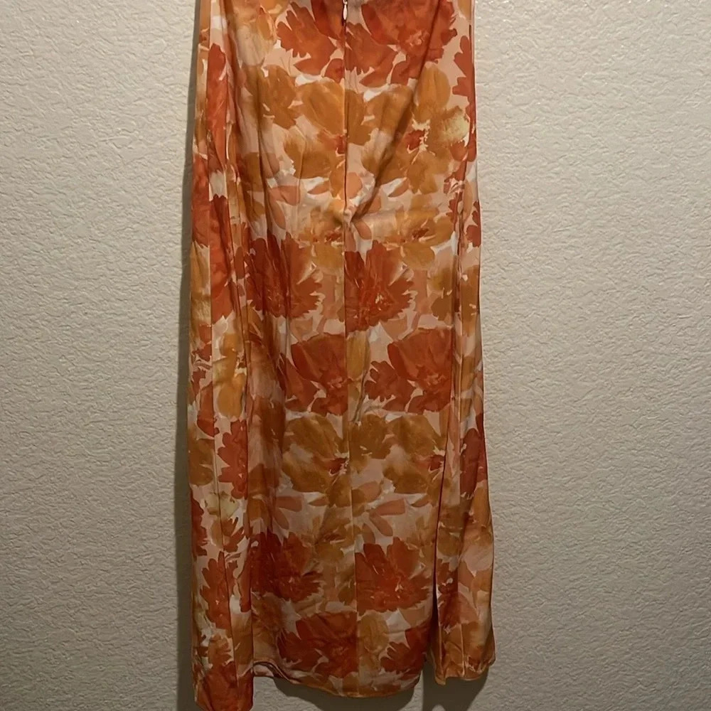 SIGNIFICANT OTHER Maeve Cut-Out Maxi Dress in Scarlett Poppy Floral - Picture 12 of 15